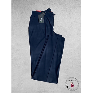 Only-M Travel Pantalon Sporty STRAK Navy